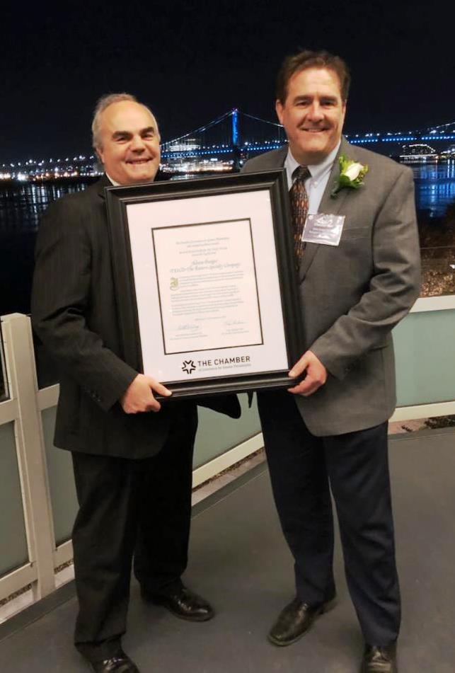 Manufacturer of the Year Award Bill and Tom