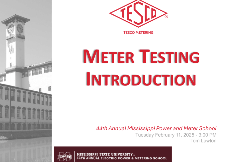 Meter Testing Intro - Tom Lawton - thumb 2025