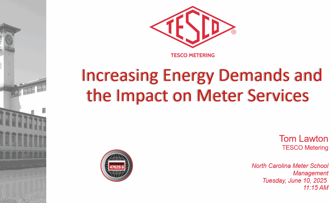 NC Meter School Increasing demand 061025
