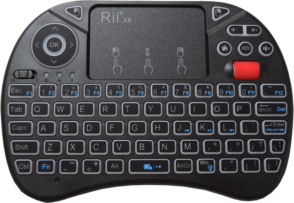 Wireless Mini Keyboard: Full Multimedia Control Offered - TESCO Metering