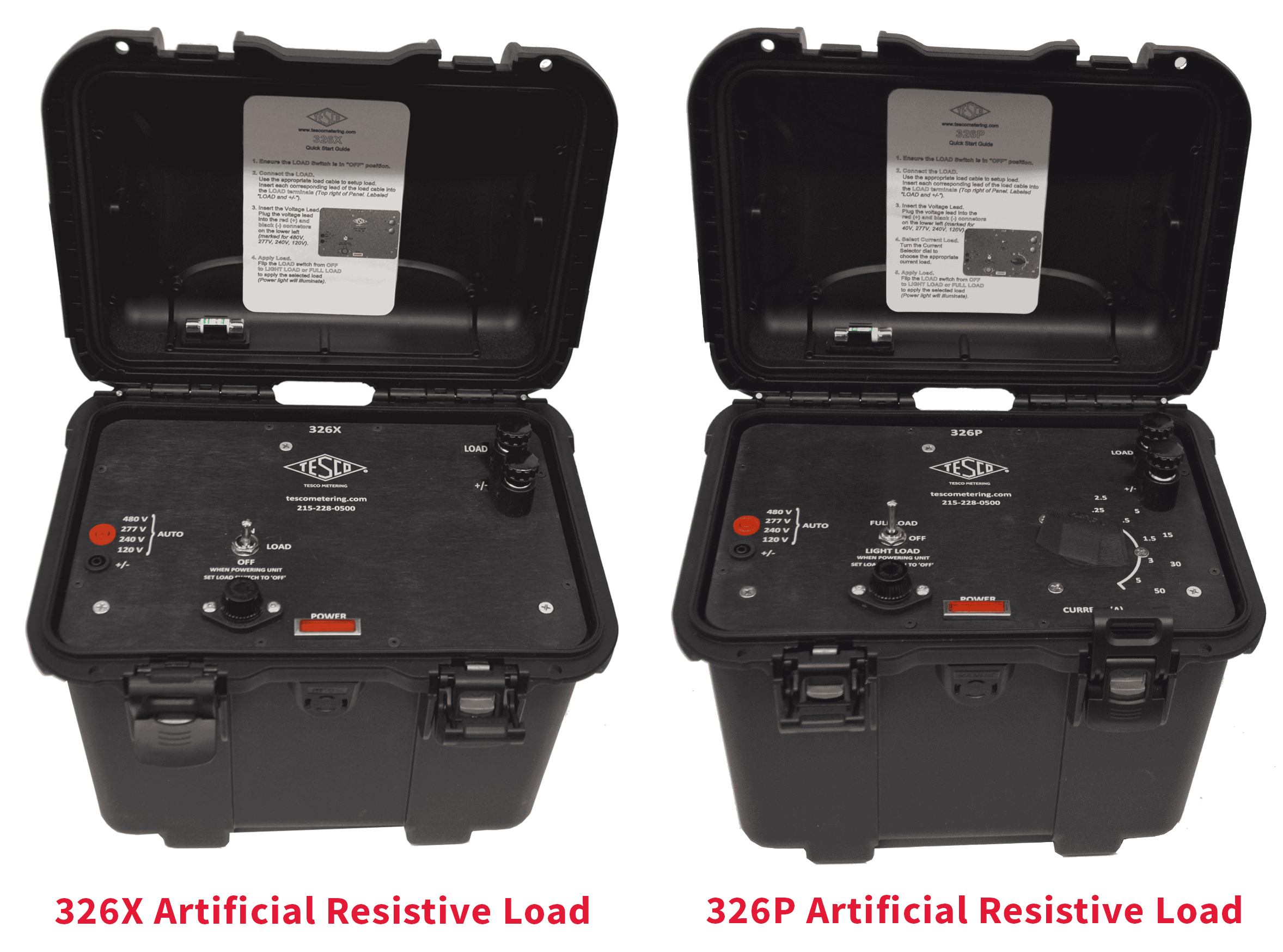 TESCO Launches 326P & 326X Artificial Resistive Loads